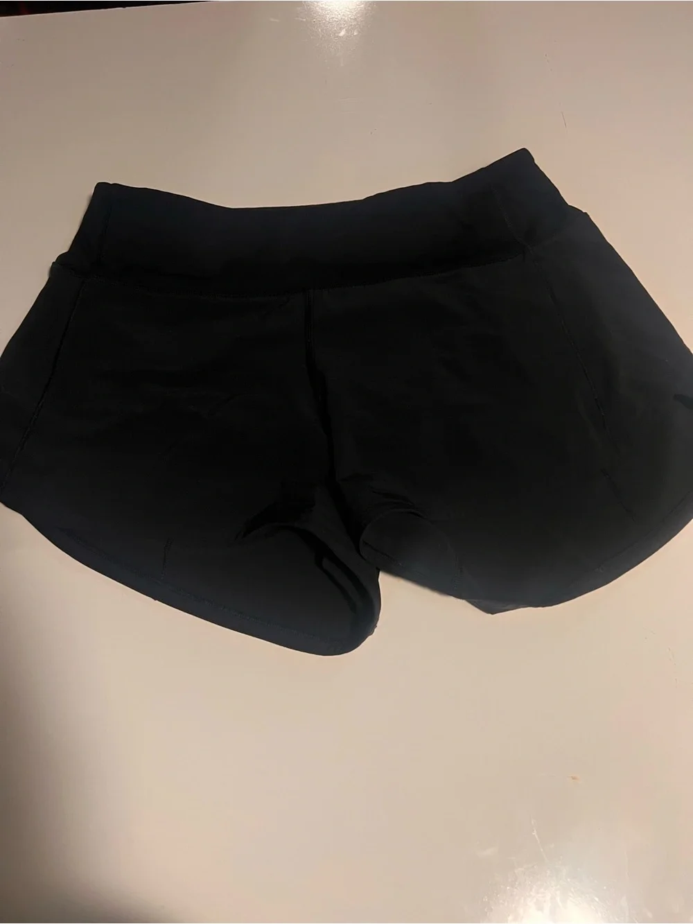 lululemon athletica Black Athletic Running Shorts